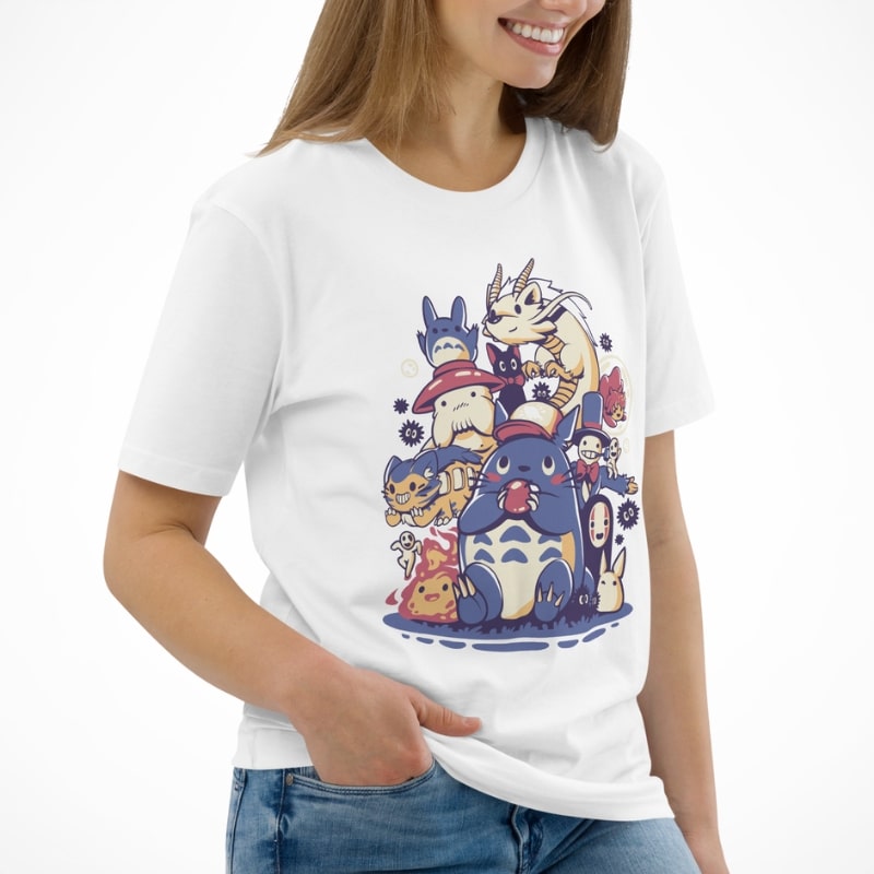 Japanese T-Shirt - Fantastic Creatures