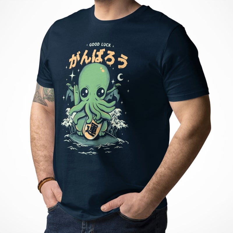 Japanese T-Shirt - Good Luck