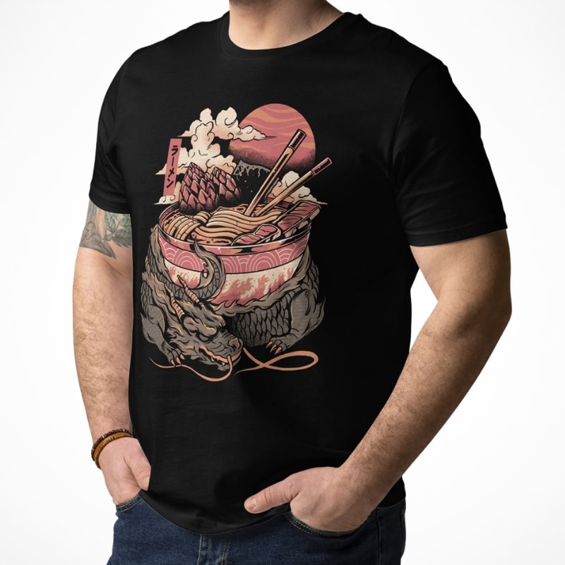 Japan T-Shirt - Dragon Ramen