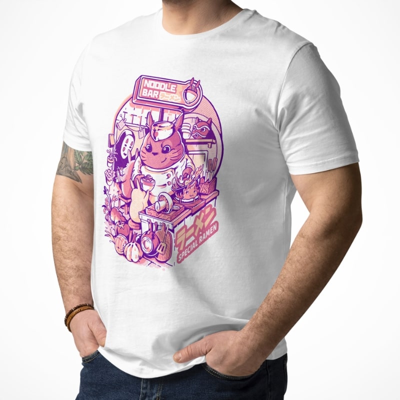 Japanese T-Shirt - Noodle Bar