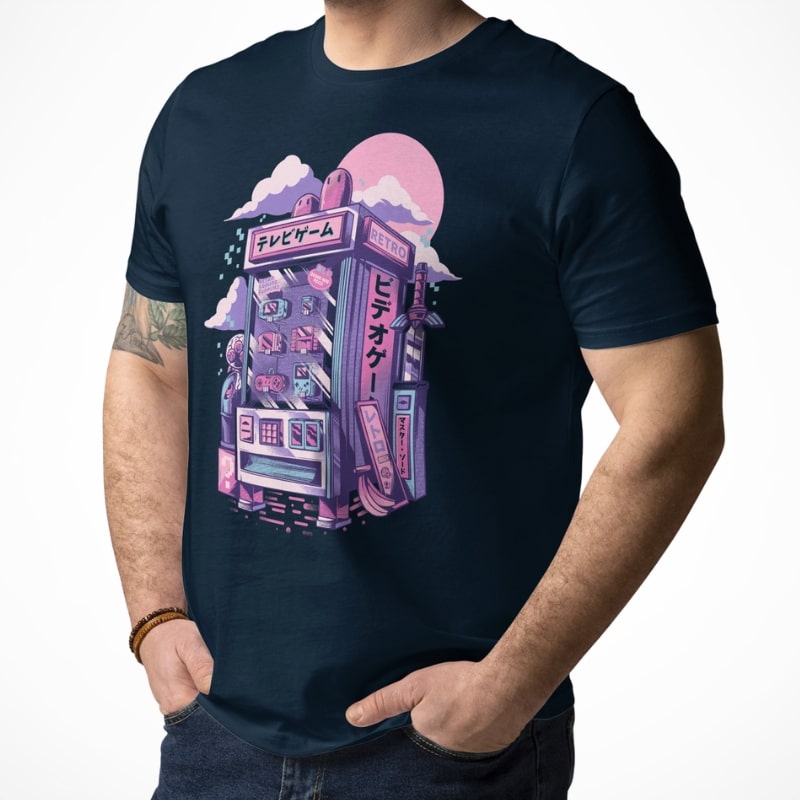Japanese T-Shirt - Retro Gaming