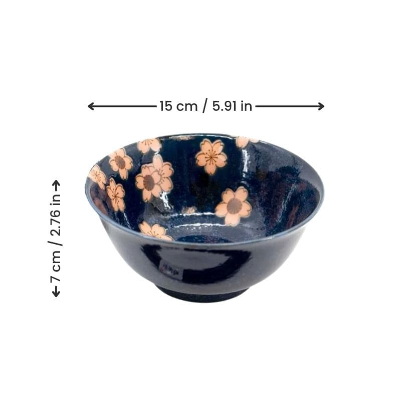 Set of 2 Japanese Bowls - Sakura