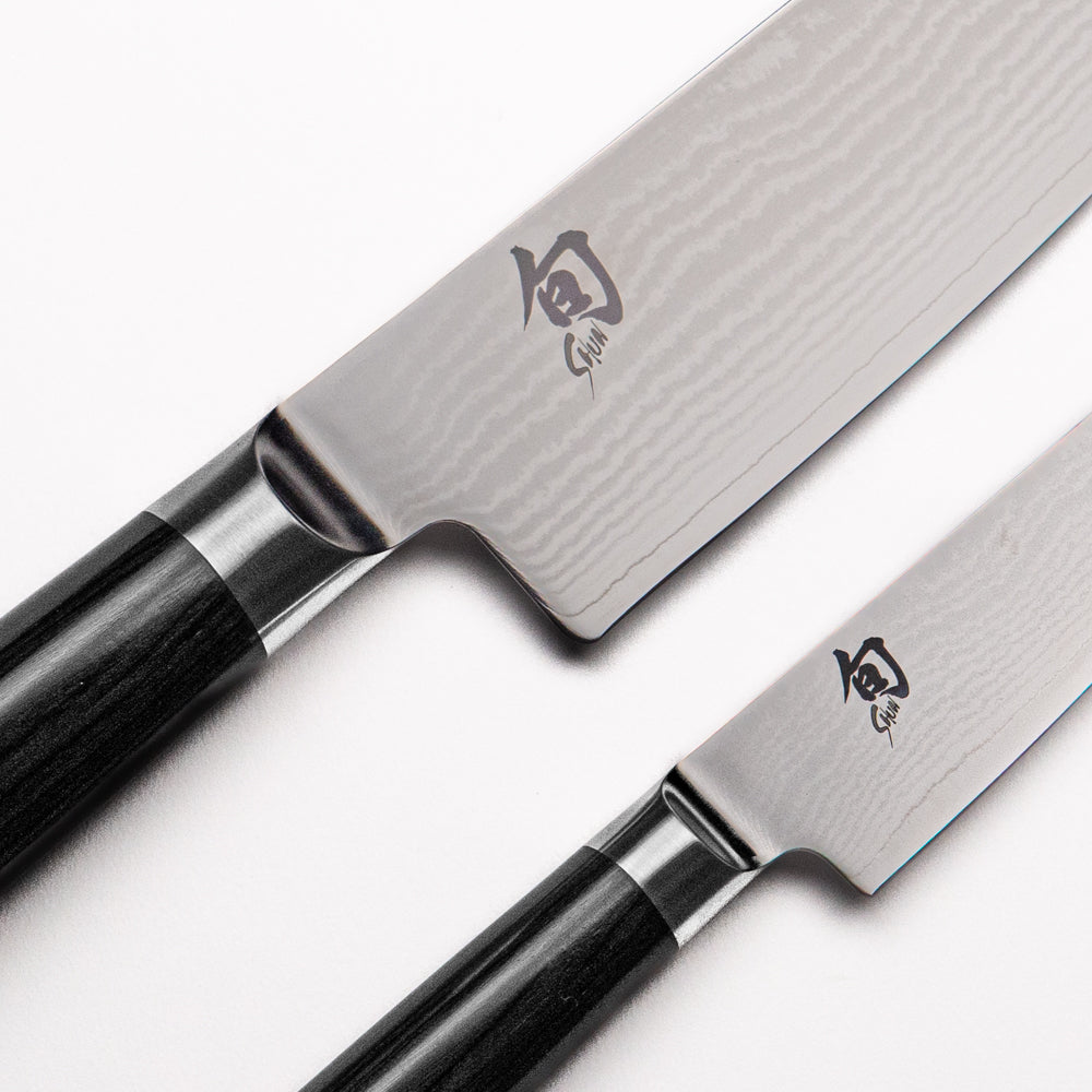 Shun Classic 2-Piece Knife Set – Utility & Santoku
