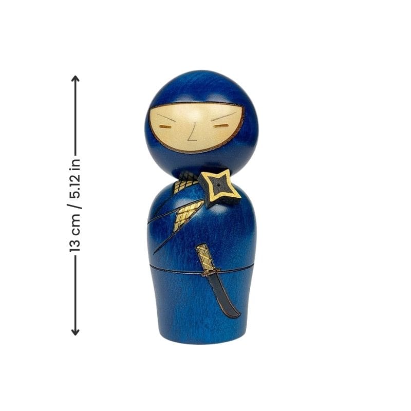 Ninja Kokeshi Doll