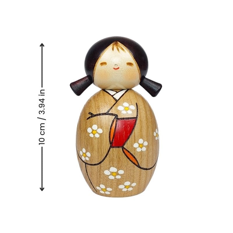 Japanese Kokeshi Doll - Spring