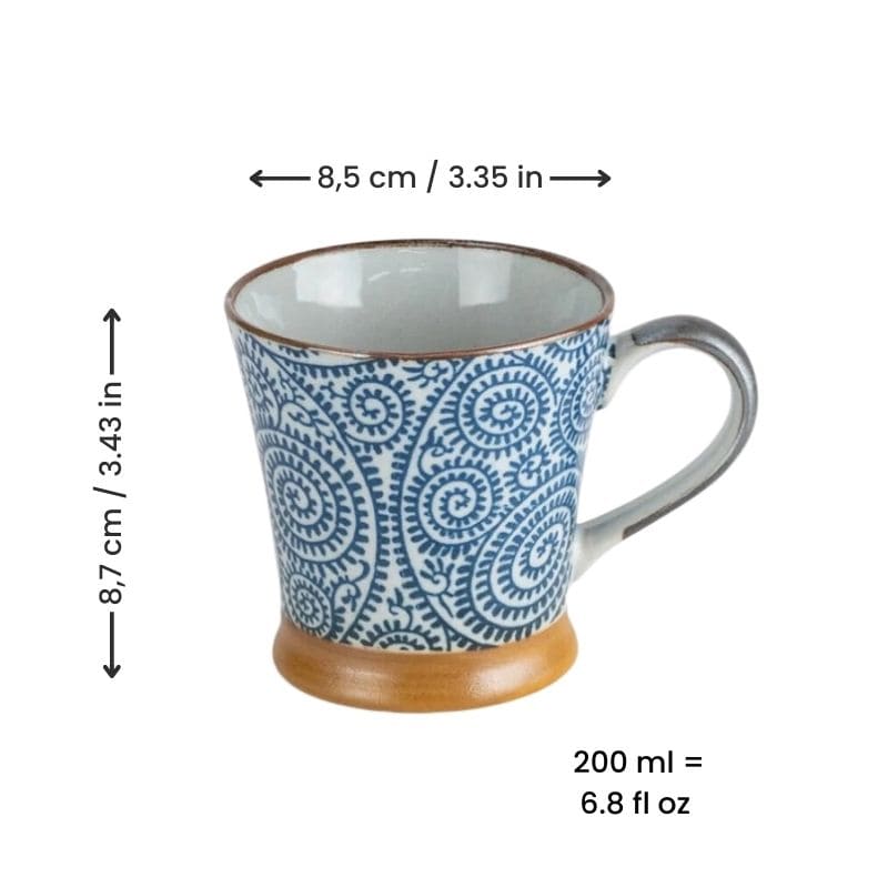 Japanese Mug - Karakusa