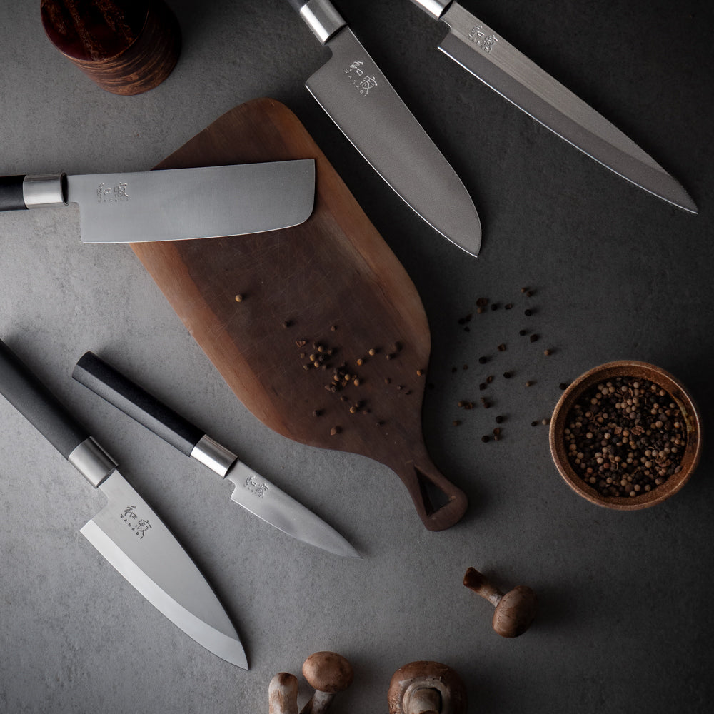 Wasabi Black Santoku Knife – 6.5 in