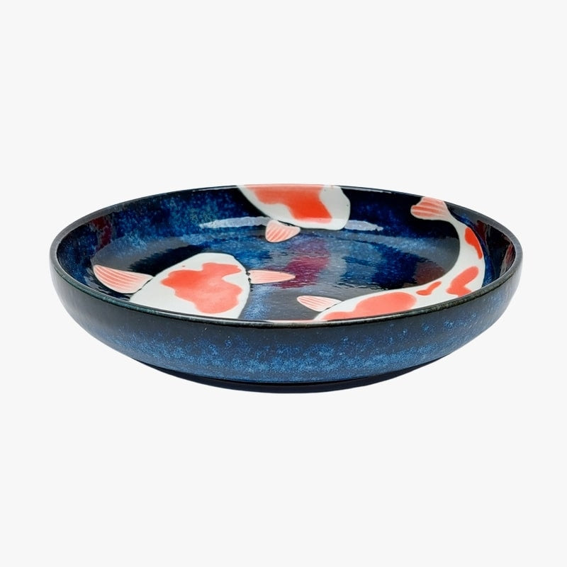 Carp Koi Japanese soup plate