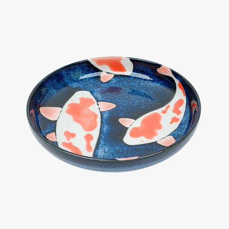 Carp Koi Japanese soup plate