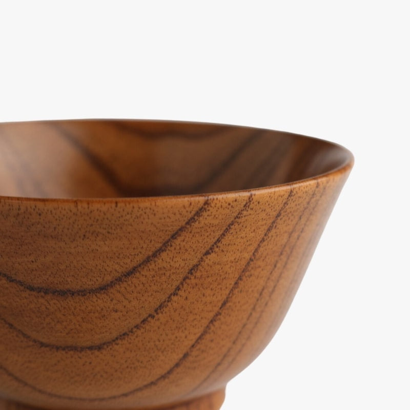 Urushi Japanese Wooden Bowl