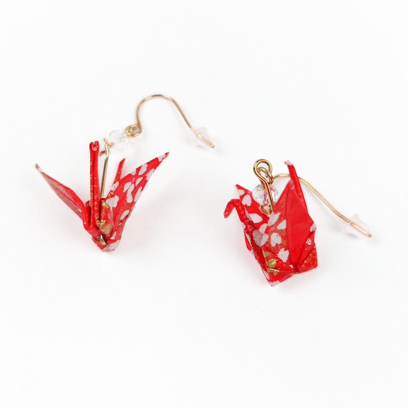 Aka Origami Earrings