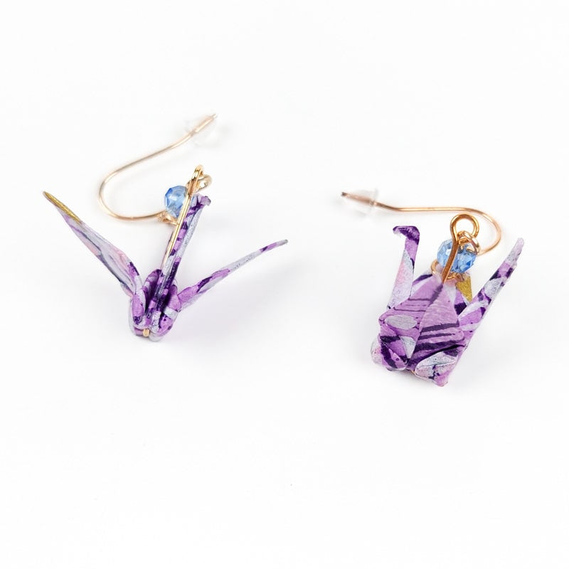 Murasaki Origami Earrings