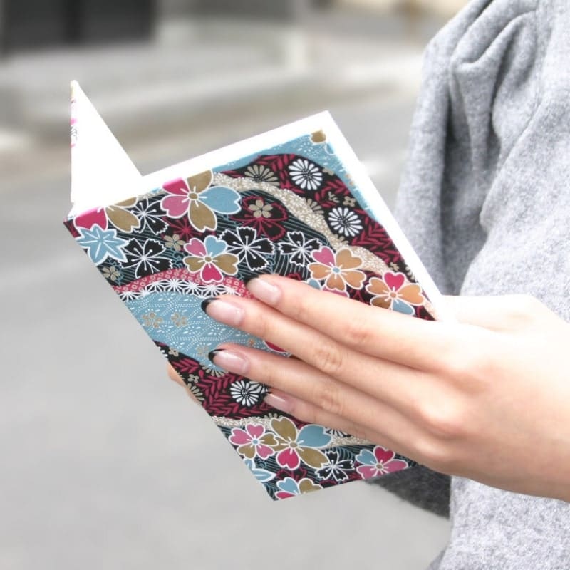 Japanese Stamp Notebook Irodori Sakura