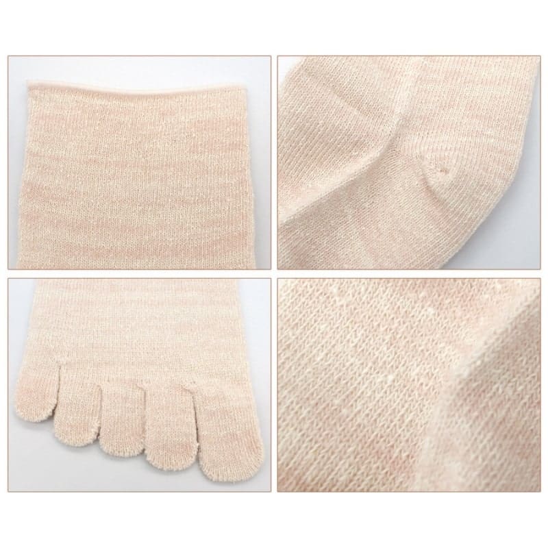 Japanese 5-Finger Natural Fiber Socks