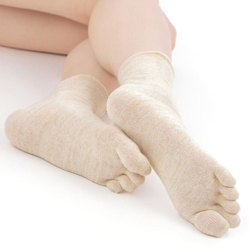 Japanese 5-Finger Natural Fiber Socks