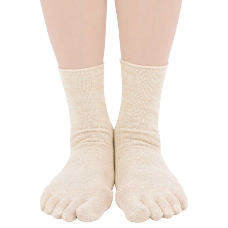Japanese 5-Finger Natural Fiber Socks