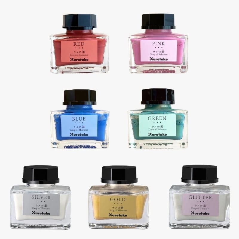 Drop of Shimmer ink by Kuretake
