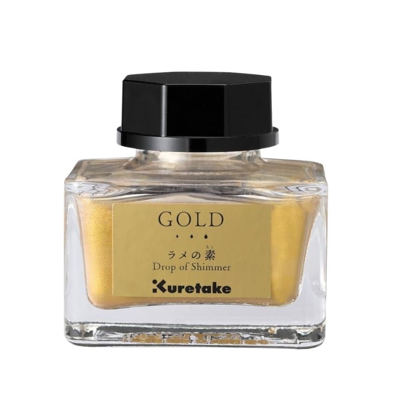 Drop of Shimmer ink by Kuretake - Gold