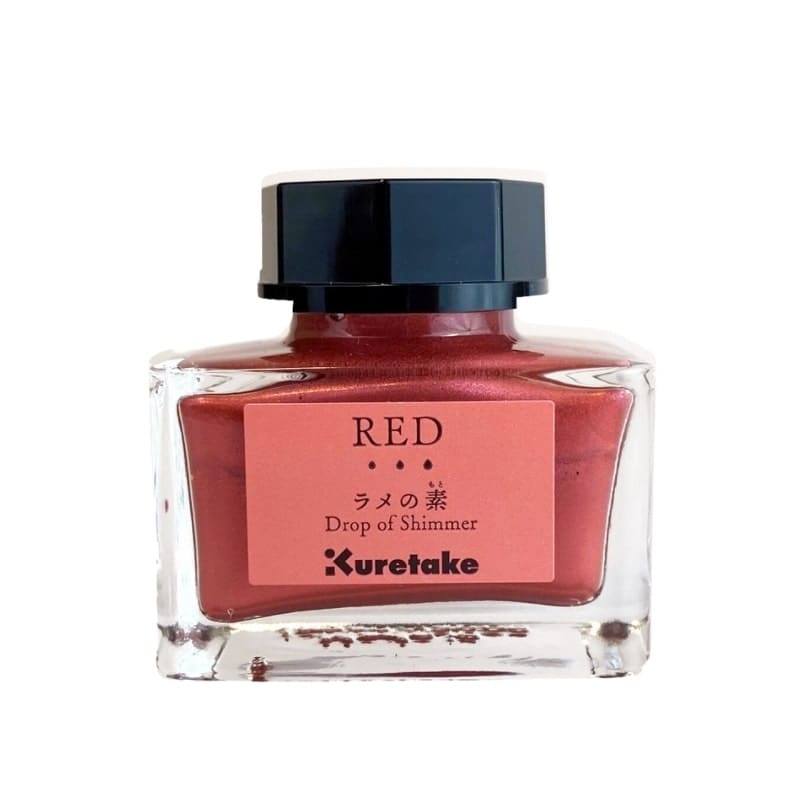 Drop of Shimmer ink by Kuretake - Red