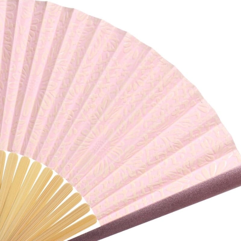 Éventails Japonais Marguerite Rose