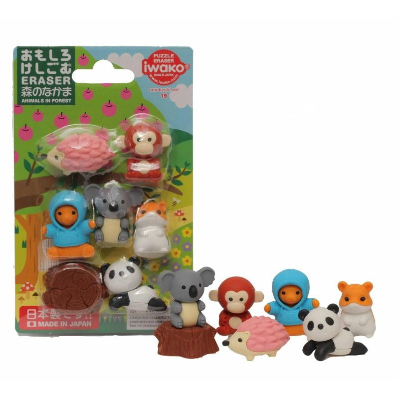Japanese eraser Iwako Animals