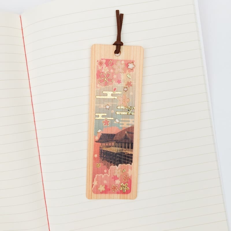 Japanese Cypress Bookmark Kiyomizu Temple