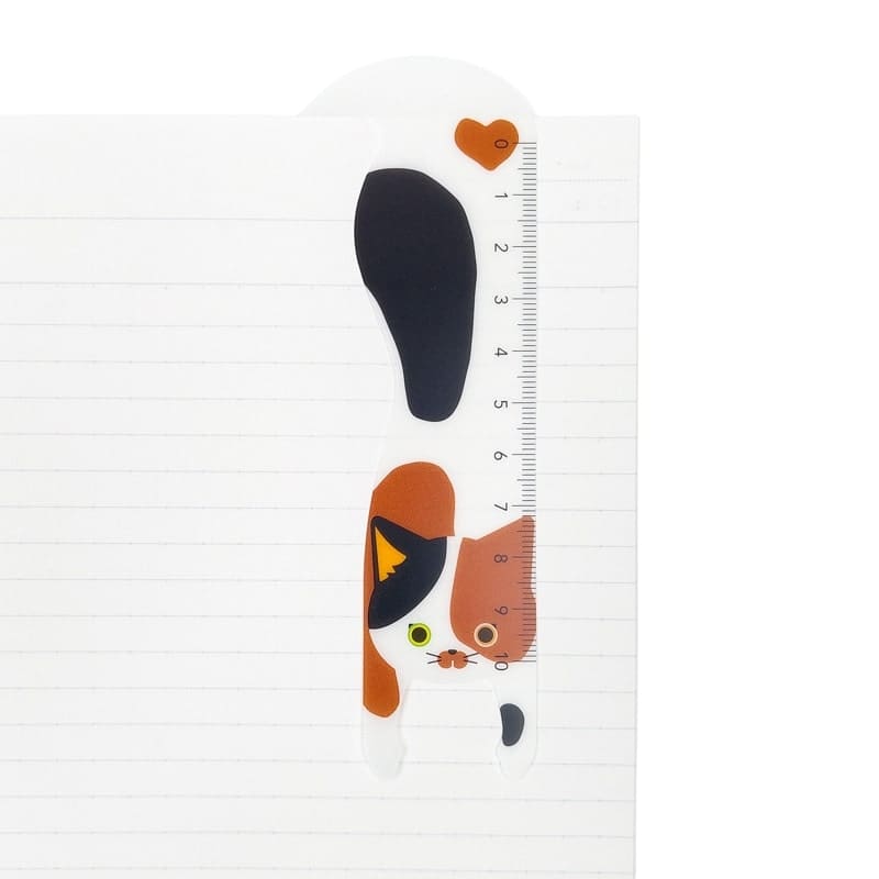 Japanese Cat Mike Bookmark Ruler
