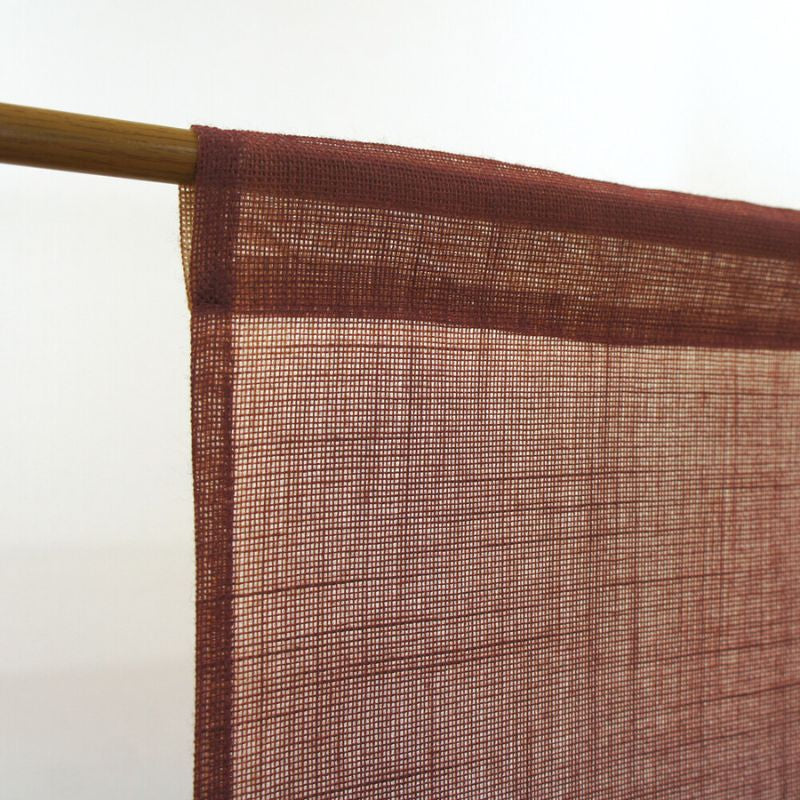 Noren Japanese Enso Brown - 85 x 150 cm