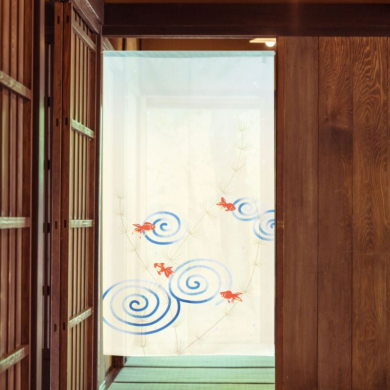 Noren Japanese Kingyo - 85 x 150 cm