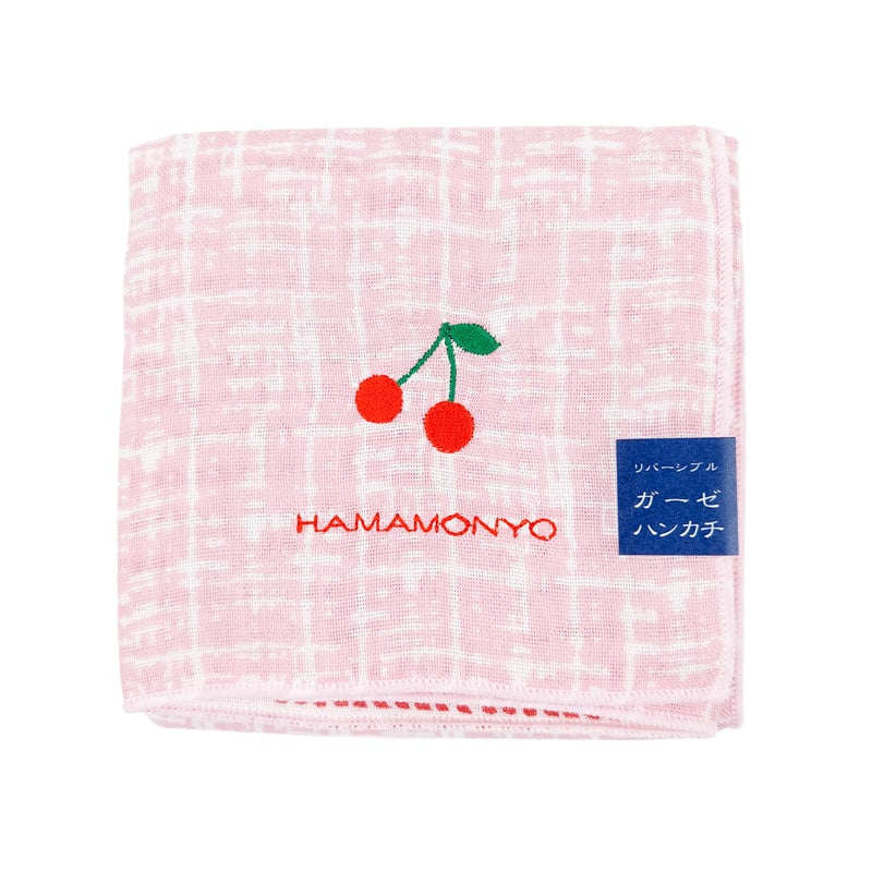 Small Cherry Japanese Towel