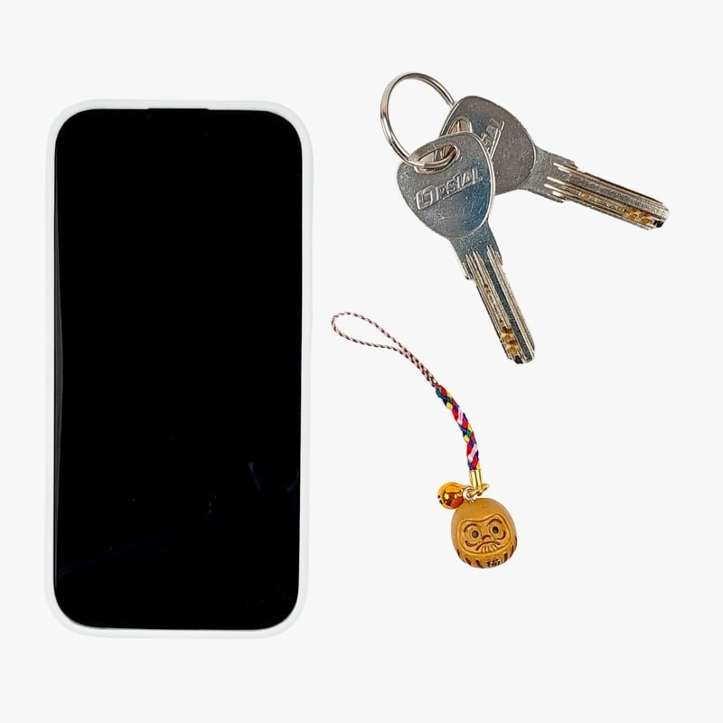 Daruma Doll Key Chain