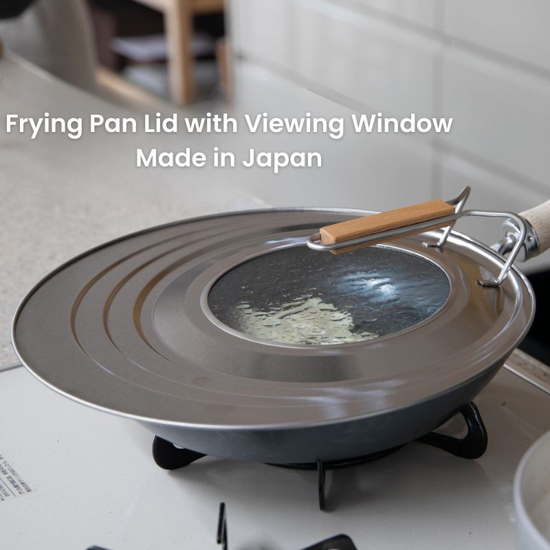 Flat Japanese Lid – 7.9–10.2 in