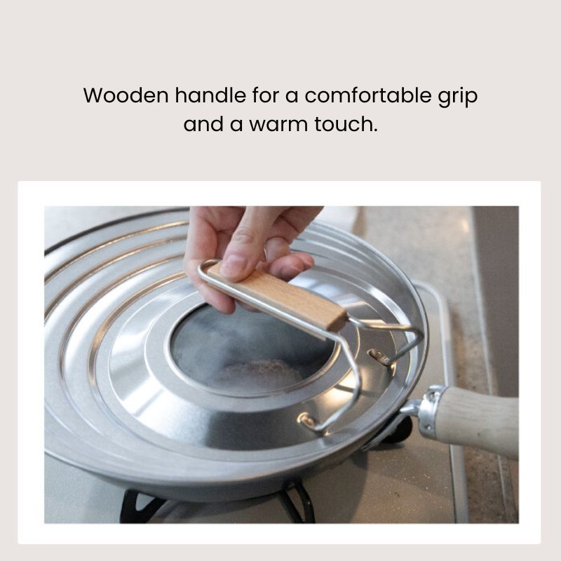 Flat Japanese Lid – 7.9–10.2 in