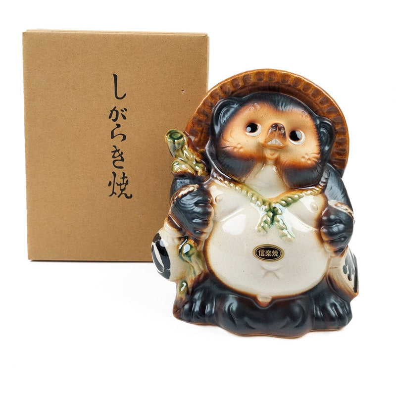 Japanese Tanuki statuette