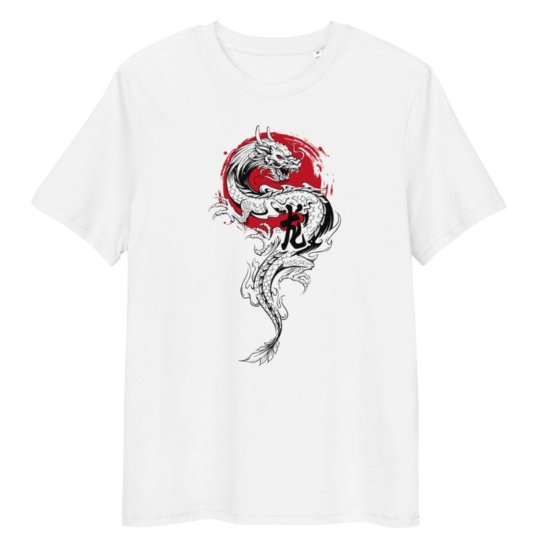 Japanese Dragon & Sun T-shirt - S