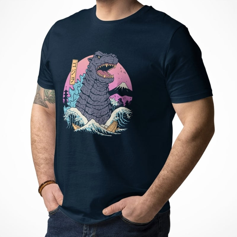 Japanese Retro Kaiju T-shirt