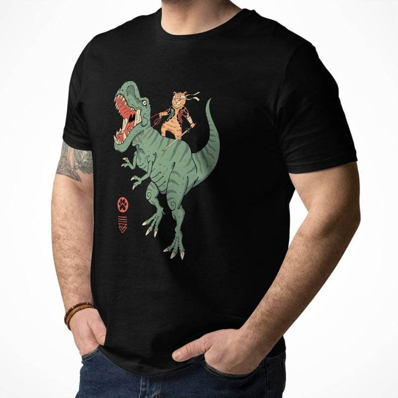 Japanese T-shirt Neko T-Rex