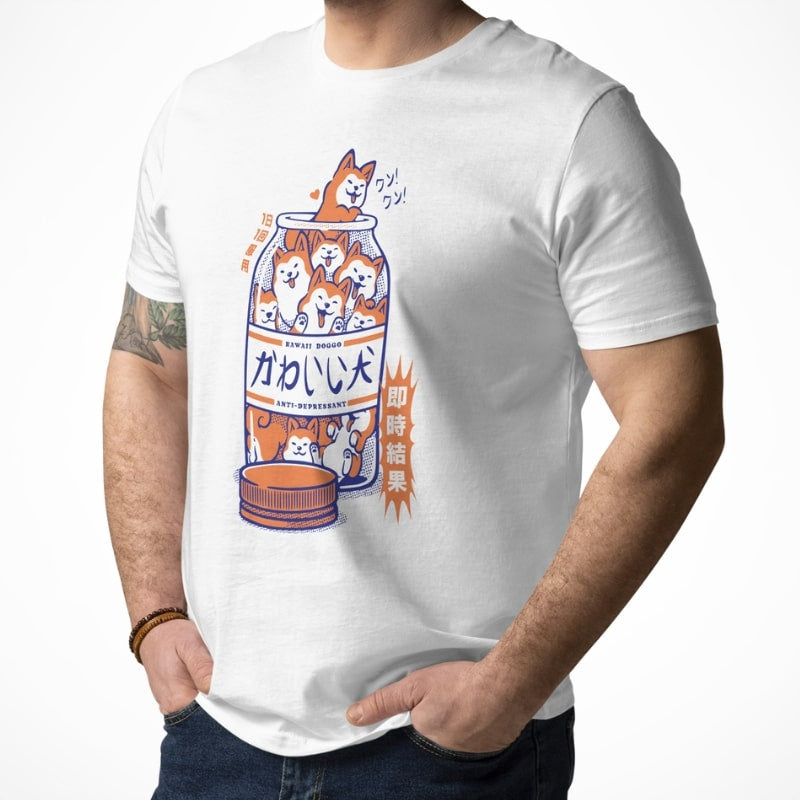 Japanese Shiba Anti-Depressant T-shirt