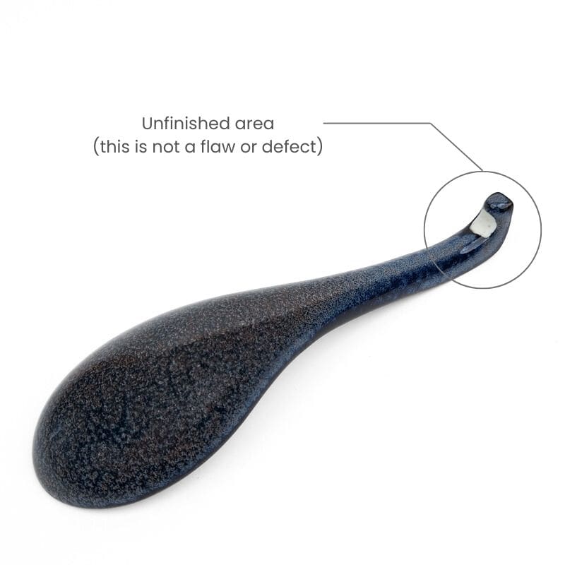 Japanese Ramen Spoon - Blue