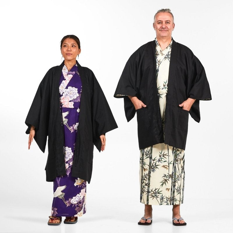 Unisex Japanese Haori Jacket - One size