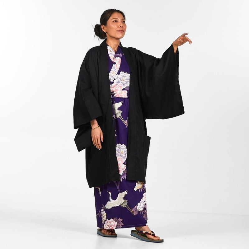 Unisex Japanese Haori Jacket - One size