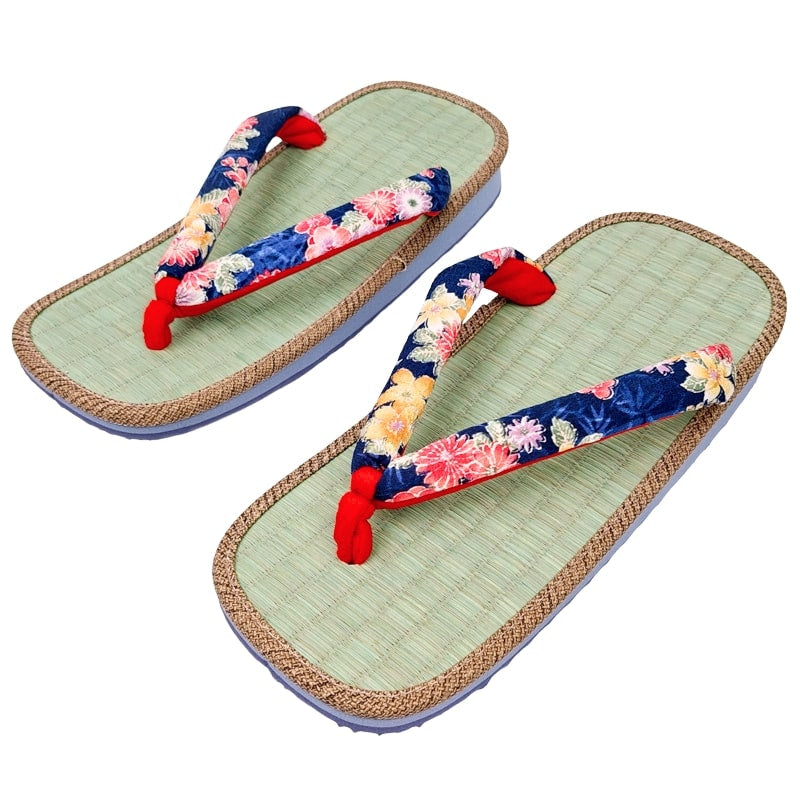 Women's Japanese Zori Aoi Hanao