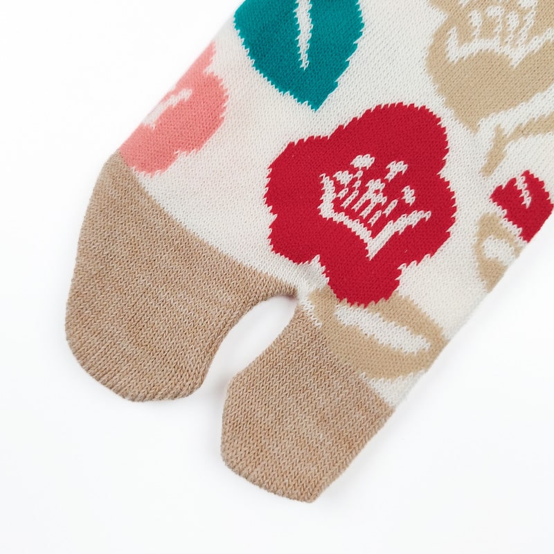 Japanese Socks - Tsubaki