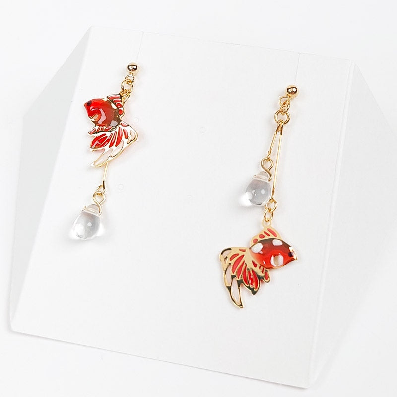 Goldfish Japanese Earrings