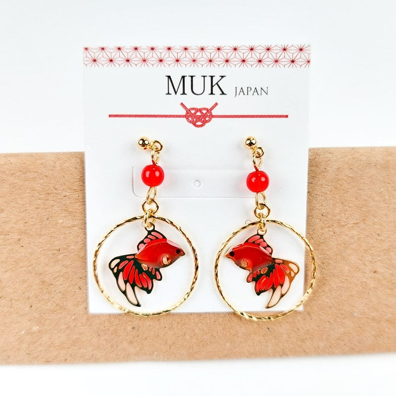 Japanese Kingyo Earrings