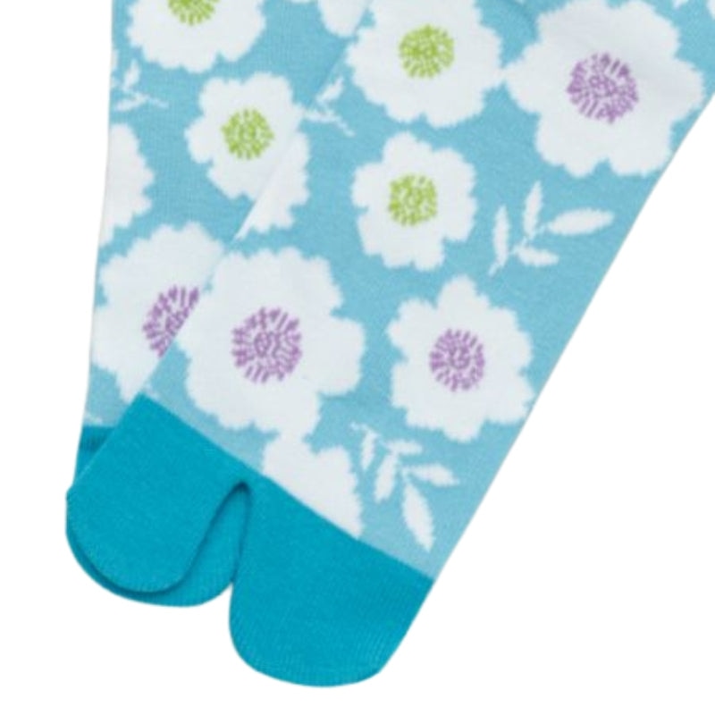 Chaussettes Japonaises Fleuries