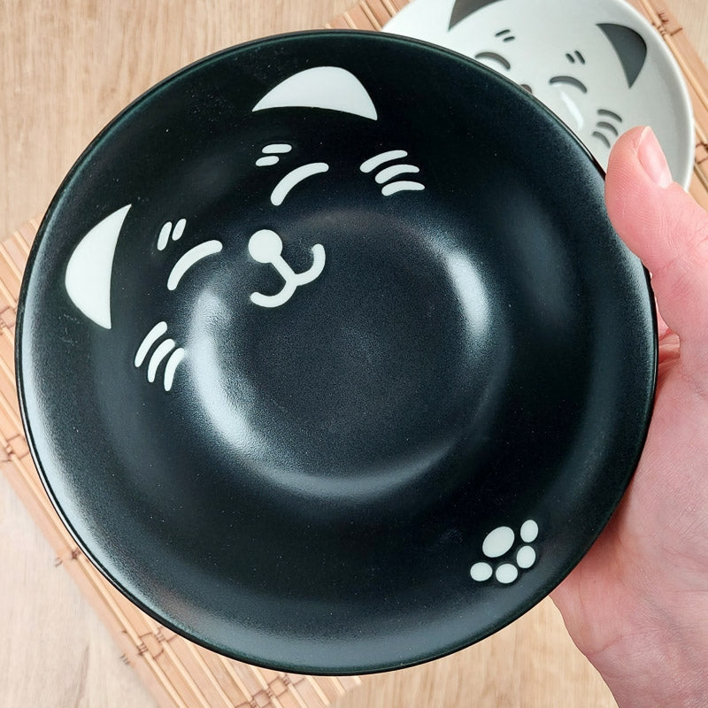 Set of 2 Ramen Cat Bowls