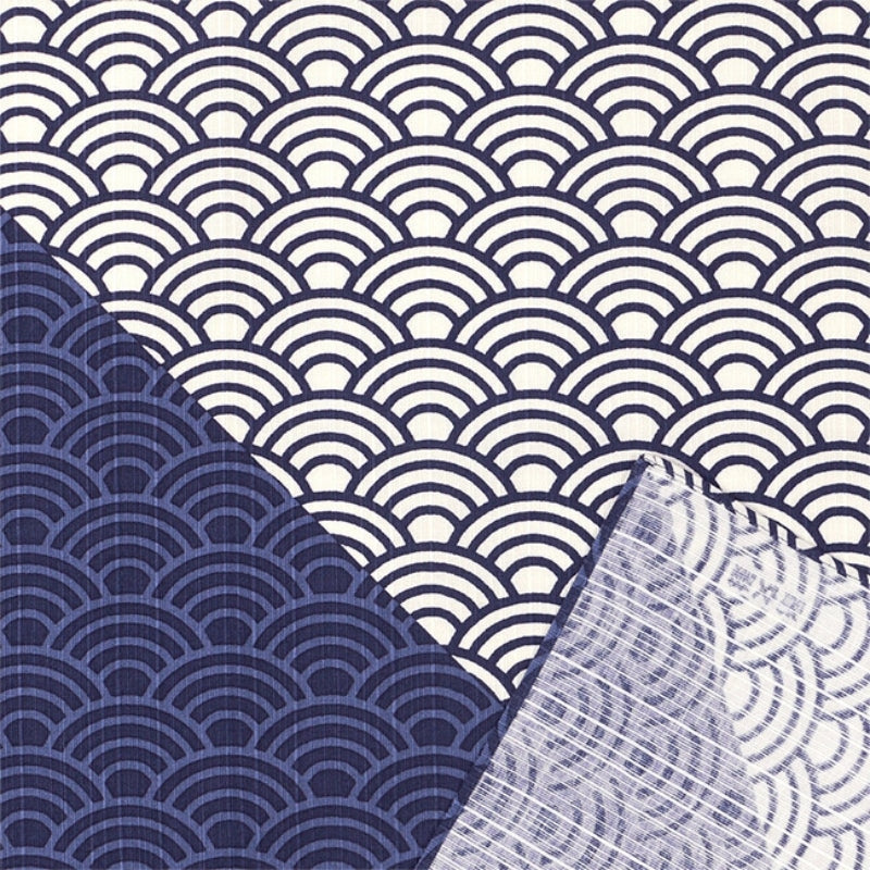Furoshiki Japanese Seigaiha - 50cm x 50cm