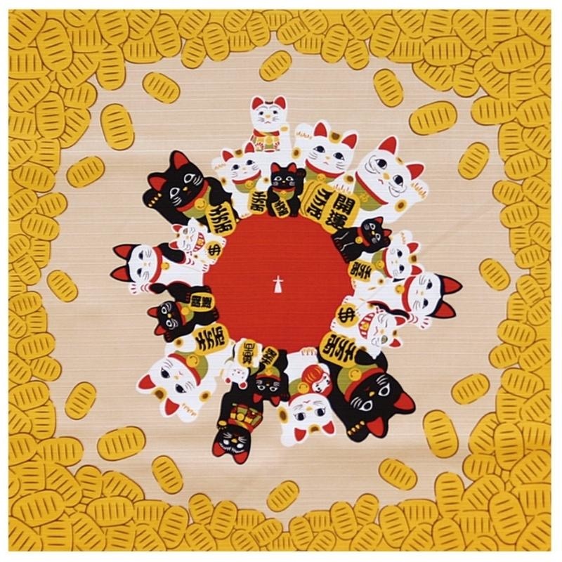 Maneki Neko Furoshiki