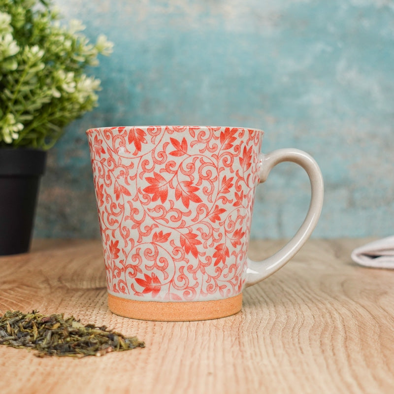 Japanese Ceramic Mug - Red